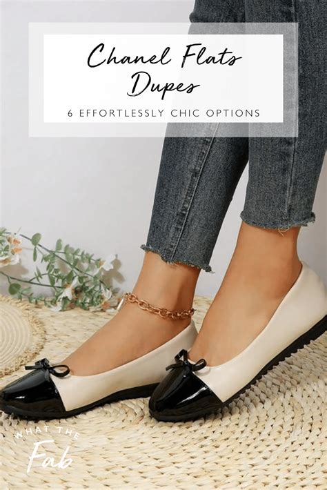 fake chanel flats rinestones|Chanel Flats Dupes: 6 Effortlessly Chic Options .